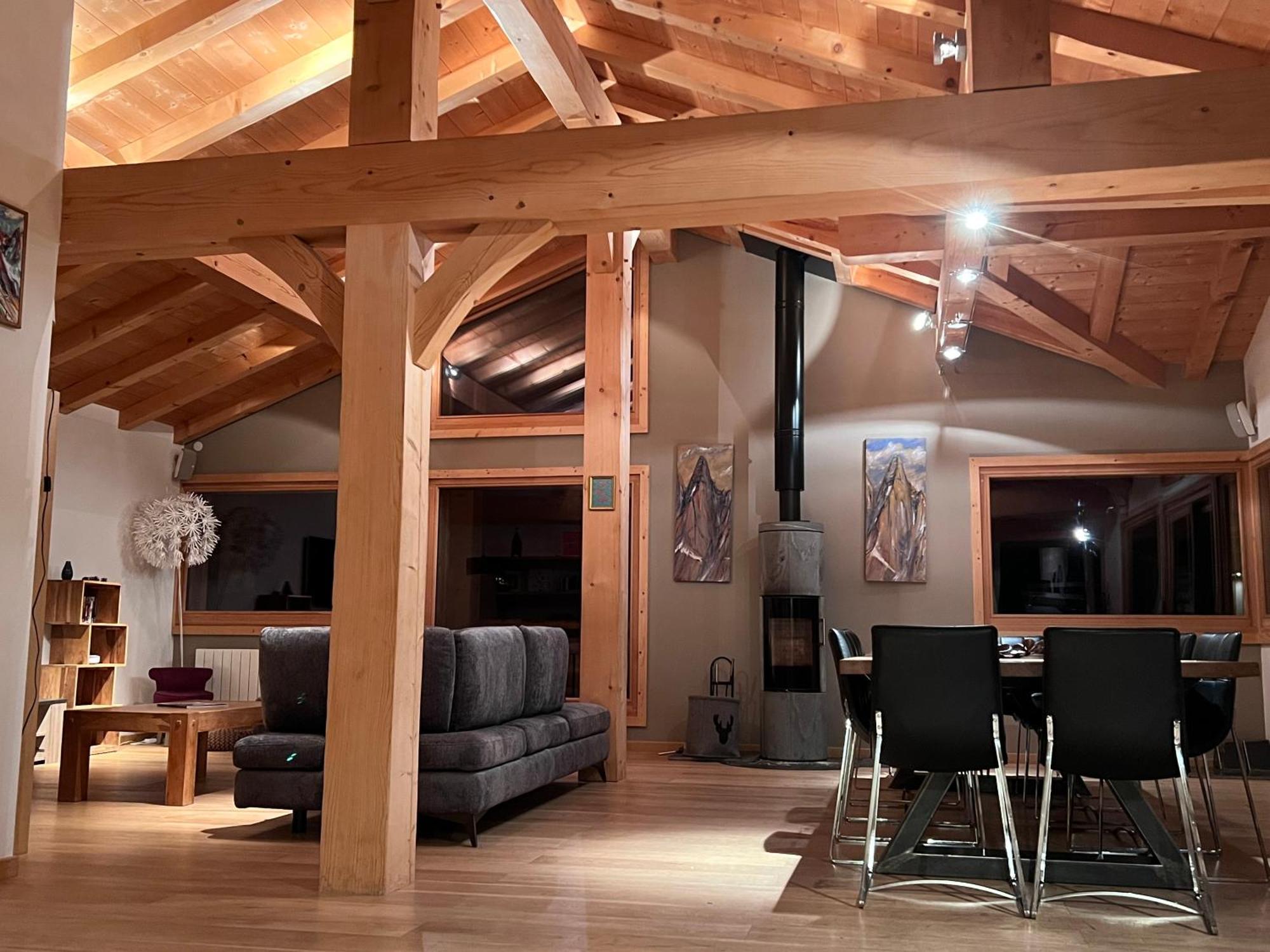 Chalet Isabelle Mountain Lodge 5 Star 5 Bedroom En Suite Sauna Jacuzzi Chamonix Luaran gambar