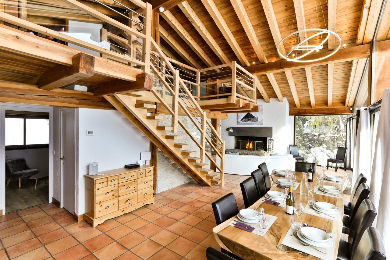Chalet Isabelle Mountain Lodge 5 Star 5 Bedroom En Suite Sauna Jacuzzi Chamonix Luaran gambar