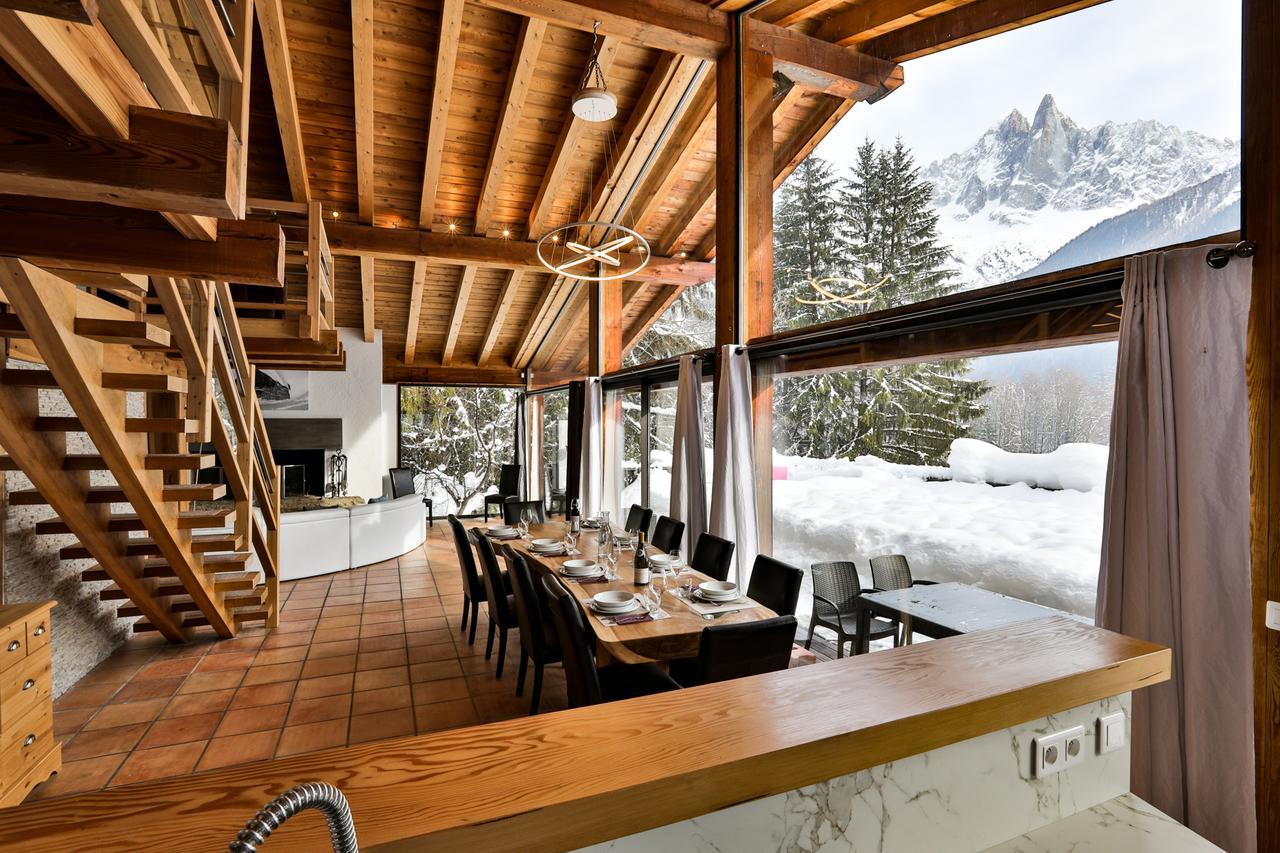 Chalet Isabelle Mountain Lodge 5 Star 5 Bedroom En Suite Sauna Jacuzzi Chamonix Luaran gambar