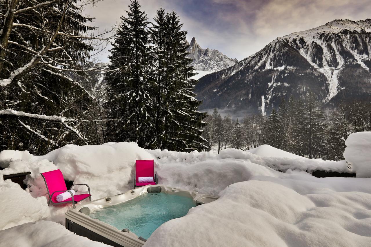 Chalet Isabelle Mountain Lodge 5 Star 5 Bedroom En Suite Sauna Jacuzzi Chamonix Luaran gambar